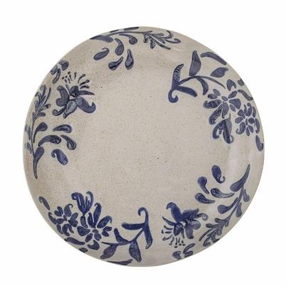 Petunia Bowl Blue Stoneware