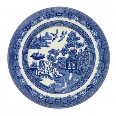 Blue Willow Dinner Plate 27cm