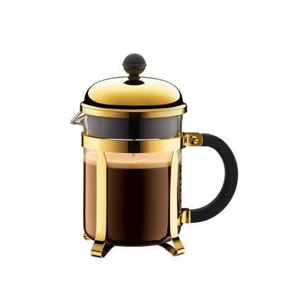 Bodum Chambord Coffee Maker Gold 4 Cup