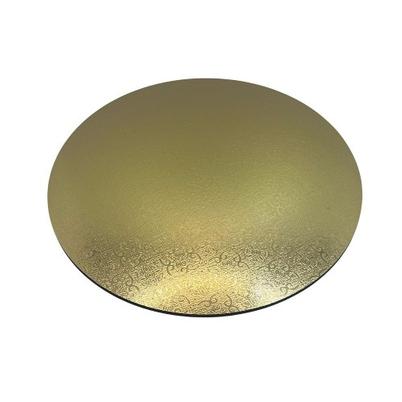 Cake-Pack Gold Round Cake Board 