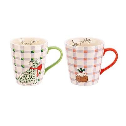 Cath Kidston Bear & Pudding Stanley Mugs Set of 2