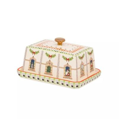 Cath Kidston Christmas Dolls House Butter Dish