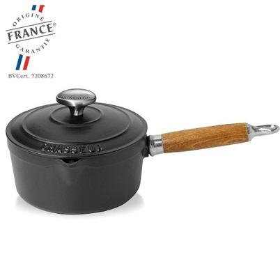 Chasseur Sauce Pan with Lid16cm- Matte Black