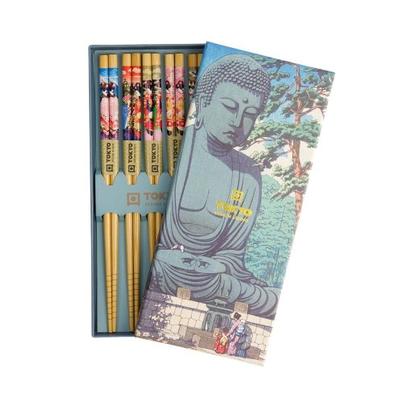 Tokyo Design Studio Buddha Chopstick Giftset 5