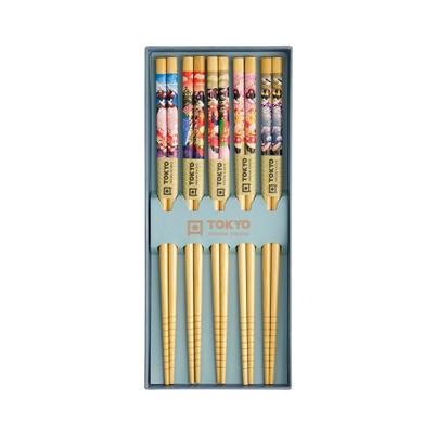 Tokyo Design Studio Buddha Chopstick Giftset 5