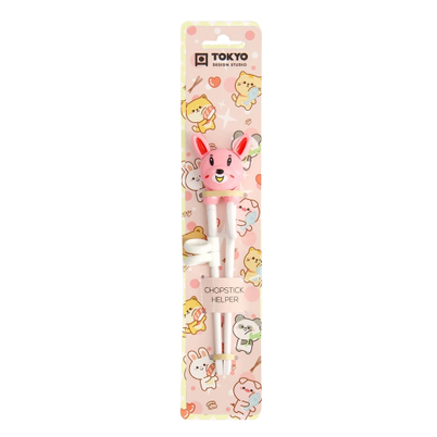 Tokyo Design Studio Rabbit Pink Children Chopsticks