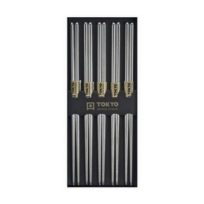 Tokyo Design Studio Stainless Steel Chopstick Giftset 5