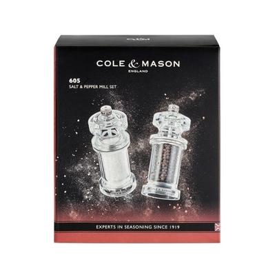 Cole & Mason Acrylic Mill Set 