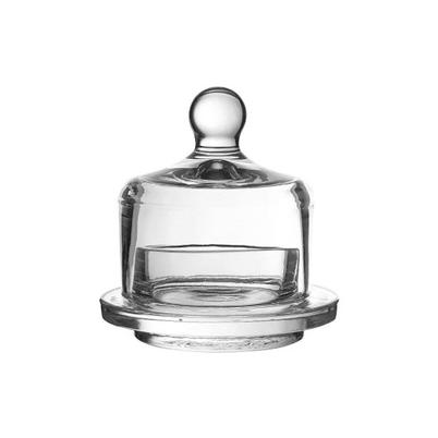 Cote Table Round Butter Dish Glass Isigny