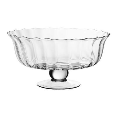 Cote Table Glass Footed Serving Bowl Praline