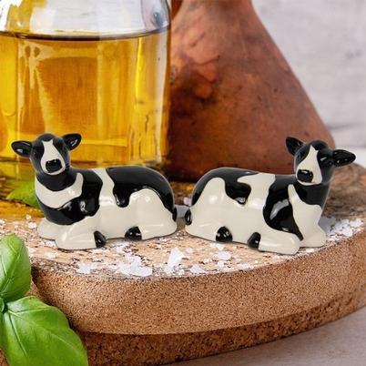 Dunlevy Cow Salt and Pepper Set 