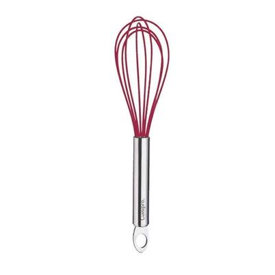Cuisipro Silicone Coated Egg Whisk 20cm Red