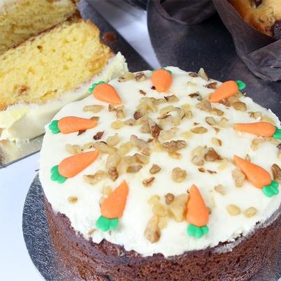 Culpitt Carrot Cake Decorations by Baked with Love