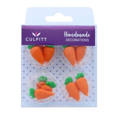 Culpitt Sugar Carrot Decorations 12pc