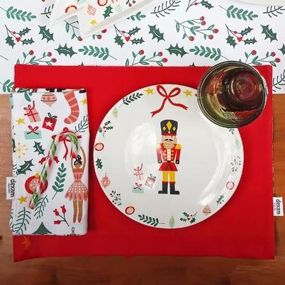 Dexam Nutcracker Soldier Round Side Plate