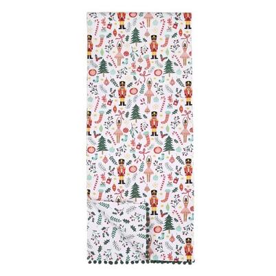 Dexam Nutcracker Recycled Cotton Reversible Table Runner