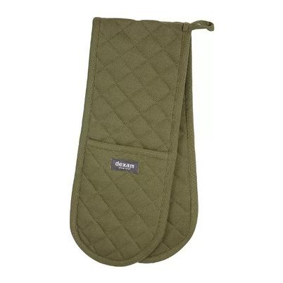 Dexam Love Colour Olive Green Double Oven Gloves