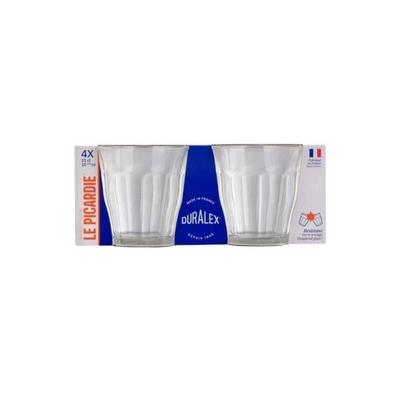 Duralex Picardie Clear Tumblers Set of 4 250ml