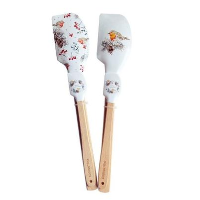 Eddingtons Christmas Robin Spatulas Set of 2