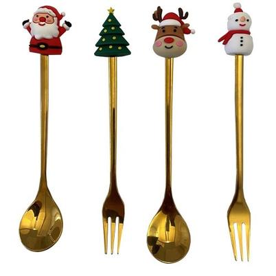 Eddingtons Christmas Party Fork & Spoon