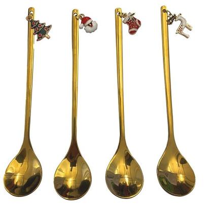 Eddingtons Christmas Festive Charm Party Spoons