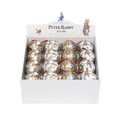 Elite Tin Peter Rabbit Bauble Tin 