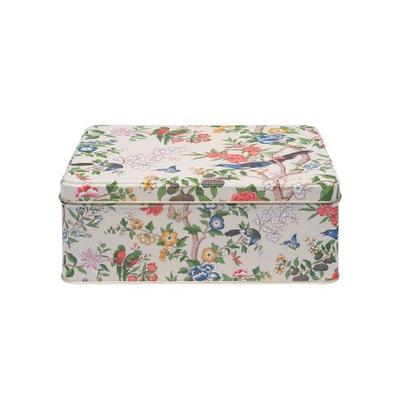 Elite Tins Sanderson Chinoiserie Hall Deep Rectangular Tin