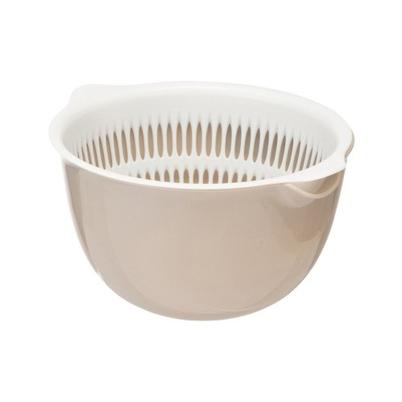 Fusion Twist Mini Colander & Bowl Set Grey