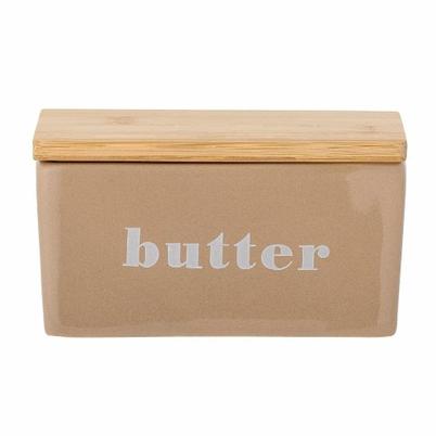 Hanyu Butter Box Brown Stoneware