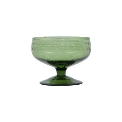 House Doctor Vintage Green Dessert Bowl