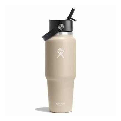 Hydro Flask Wide Flex Straw Cap Travel Bottle Oat 32oz(946ml)