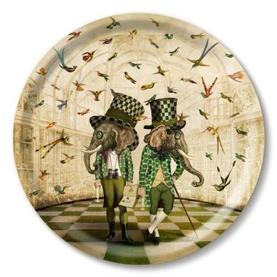 Jamida The Bird Watchers Serving Tray by Maggie Taylor