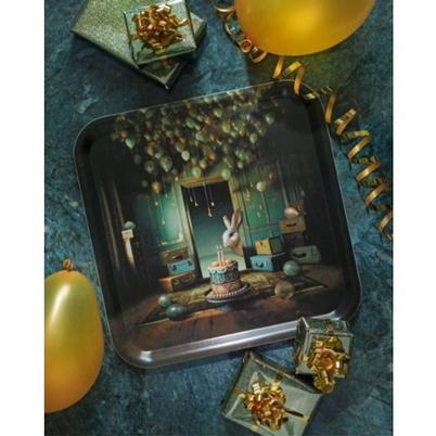 Jamida Its My Party Serving Tray by Maggie Taylor 