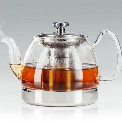 Judge Speciality Stove Top Glass Teapot 
