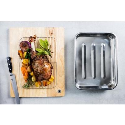 KitchenCraft Stainless Steel Roasting Pan 