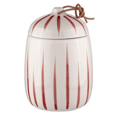 Ladelle Carnival Canister Rhubarb