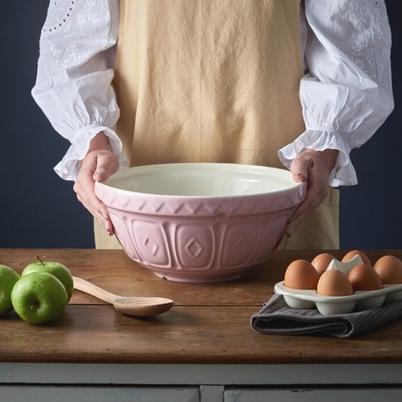 Mason Cash Powder Pink Mixing Bowl 29cm