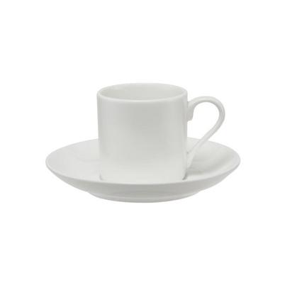 Maxwell & Williams White Basics Straight Demi Cup & Saucer