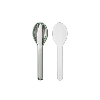 Mepal <b>Cutlery</b> Ellipse 3 Piece <b>Set</b> Nordic Sage