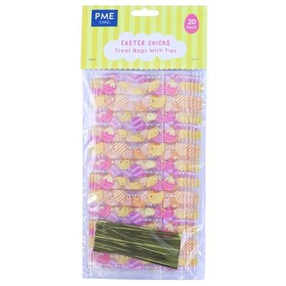 PME Easter Party Treat Bags Easter Chicks Pack of 20 