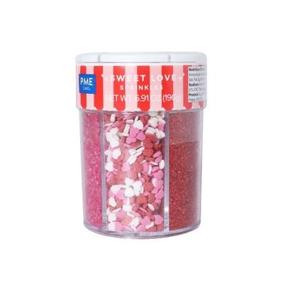 PME 6-in-1 Valentines Sprinkle Set Sweet Love 196g