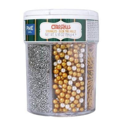 PME 6-in-1 Holiday Sparkle Christmas Sprinkle Set 