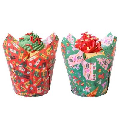 PME Enchanted Christmas Tulip Muffin Cases