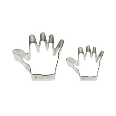 PME Hand Cookie Cutter Set of 2 