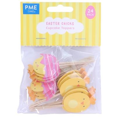 PME Easter Cupcake Toppers Chicks