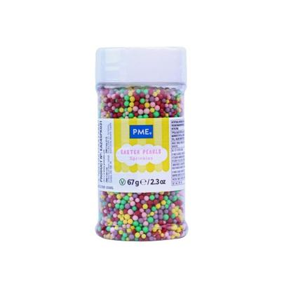 PME Easter Sprinkles Multicolour Mini Pearls 60g