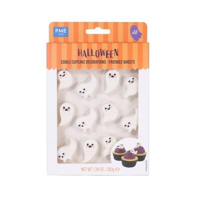 PME Friendly Ghosts Halloween Edible Sugar Decorations