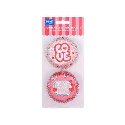 PME Groove Is In The Heart Cupcake Cases Set of 60