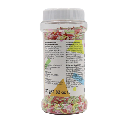 PME Multi-Coloured Sugar Strand Sprinkles 