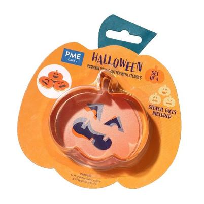 PME Halloween Pumpkin Cookie Cutter & Stencils